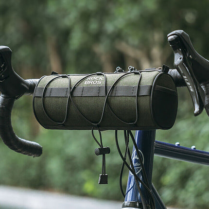 ROCKBROS Bicycle bag attached to the handlebar and saddle frame, 2l - green – image 8
