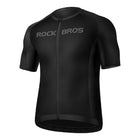ROCKBROS XXXL short-sleeved cycling jersey - black