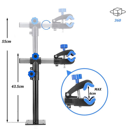 ROCKBROS Multifunctional service stand, countertop bicycle holder - black – image 9