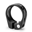 ROCKBROS Bicycle clamp for 27.2 and 28.6 mm seatpost with screw - black
