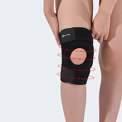 ROCKBROS Knee pad, sports protector for the knee, patella and knee joint, size M - black – image 8