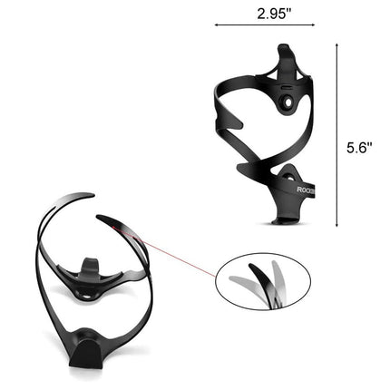 ROCKBROS Aluminum bicycle bottle holder - black – image 3
