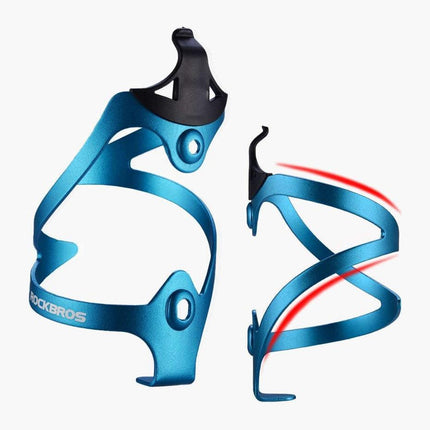 ROCKBROS Aluminum bicycle bottle holder - blue – image 4