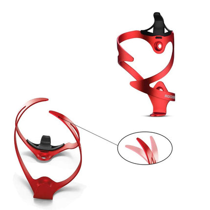 ROCKBROS Aluminum bicycle bottle holder - red – image 4