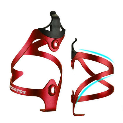 ROCKBROS Aluminum bicycle bottle holder - red – image 5