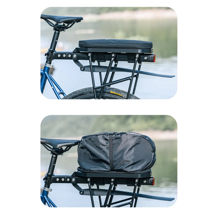 ROCKBROS Foldable bicycle trunk bag with seat function 5l - black – image 7