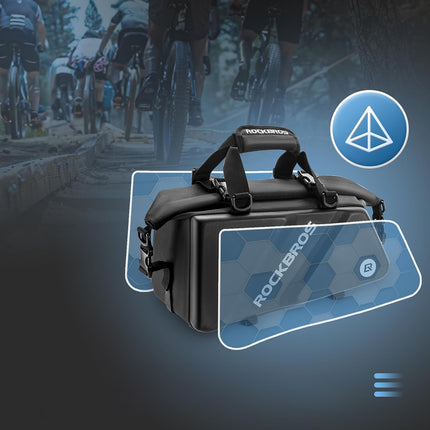 ROCKBROS Sports and bicycle bag mounted on the trunk 11.6l - black – image 6
