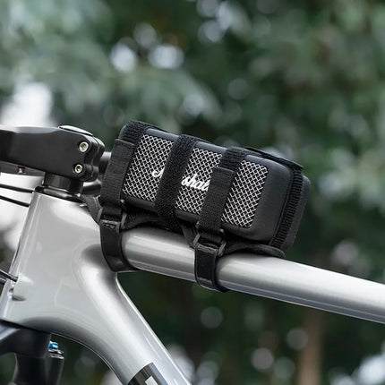 ROCKBROS Bicycle holder with Velcro for attaching to the handlebar frame for a speaker, water bottle, etc. - black – image 3