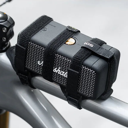ROCKBROS Bicycle holder with Velcro for attaching to the handlebar frame for a speaker, water bottle, etc. - black – image 5