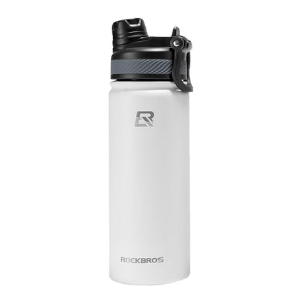 ROCKBROS Thermal bicycle bottle for drinks 530 ml - white