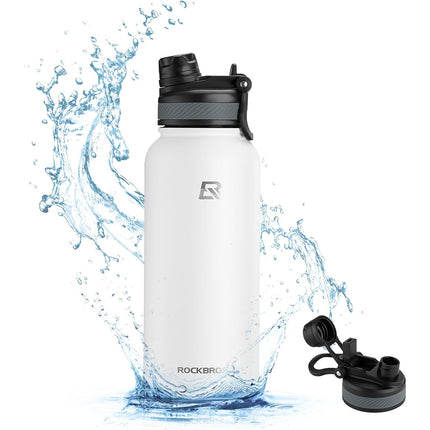 ROCKBROS Thermal bicycle bottle for drinks 530 ml - white – image 2