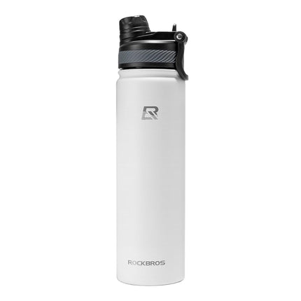 ROCKBROS Thermal bicycle bottle for drinks 530 ml - white – image 9