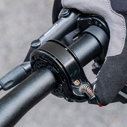 ROCKBROS Q-shaped bicycle bell 100db - black – image 3