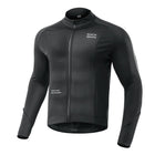 ROCKBROS Warm autumn/winter XXL long-sleeved cycling jersey - black