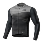 ROCKBROS Spring/summer XXL long-sleeved cycling jersey - black