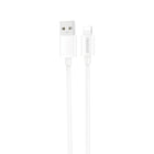 DUDAO L4SL USB-A charging cable - iPhone Lightning 2A 1m - white