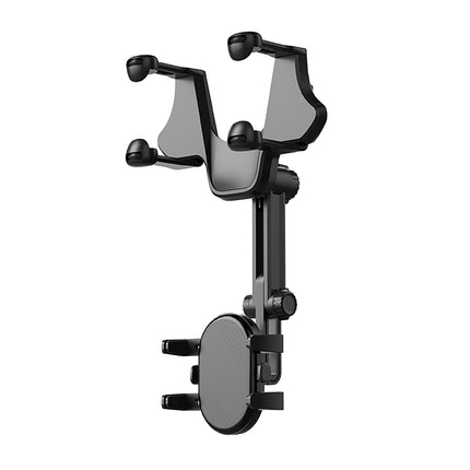 HURTEL Car phone holder for rearview mirror arm 18cm - black – image 2