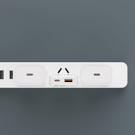 DUDAO GaN A30EUL 30W USB-A USB-C wall charger - white – image 6