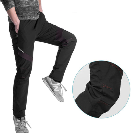 ROCKBROS Patrol windproof cycling and trekking sports pants, size L - black – image 6