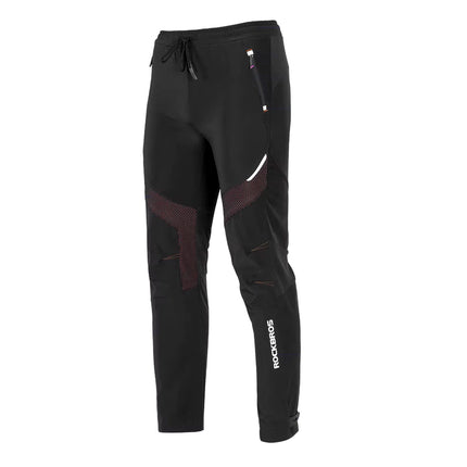 ROCKBROS Patrol windproof sports trousers, cycling, trekking, size XL - black