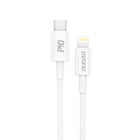 DUDAO L6X USB-C - iPhone Lightning PD cable 20W 1m - white