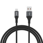 DUDAO Braided cable L3SM USB-A - MicroUSB 3A 1.2m - black