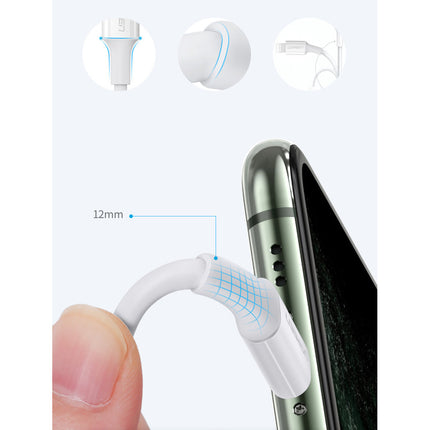 UGREEN MFi USB-C - iPhone Lightning cable 20W 3A 0.25m - white – image 4