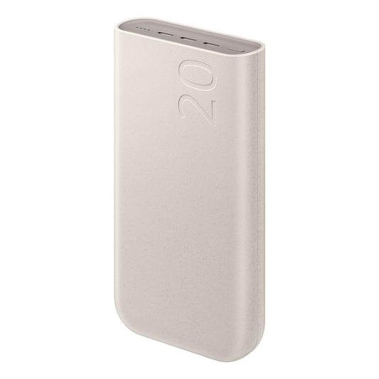 SAMSUNG Samsung Powerbank 20000mAh 3x USB-C 45W SFC - beige