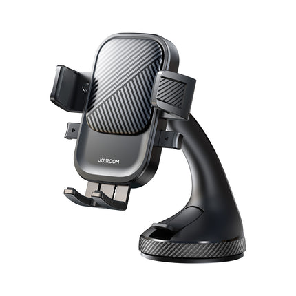 JOYROOM Clamping car phone holder mounted on the windshield - black – image 4