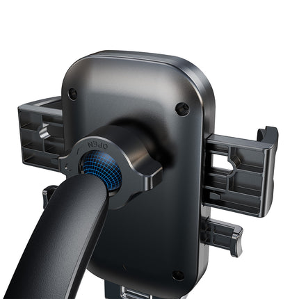 JOYROOM Clamping car phone holder mounted on the windshield - black – image 5