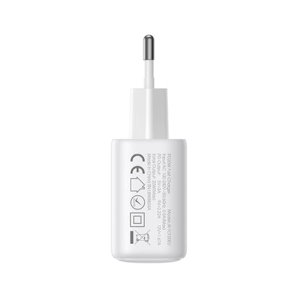 JOYROOM USB-C PD QC 20W charger + 1m USB-C cable - white – image 4