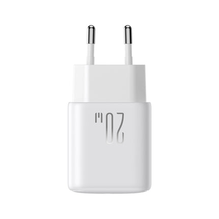 JOYROOM USB-C PD QC 20W charger + iPhone Lightning cable 1m - white – image 3