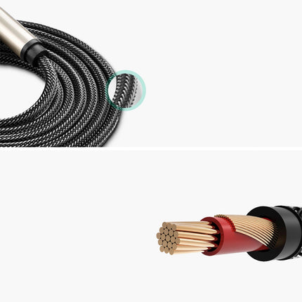 UGREEN Cable mono audio cable TS jack 6.35mm - jack 6.35mm 3m - gray – image 6