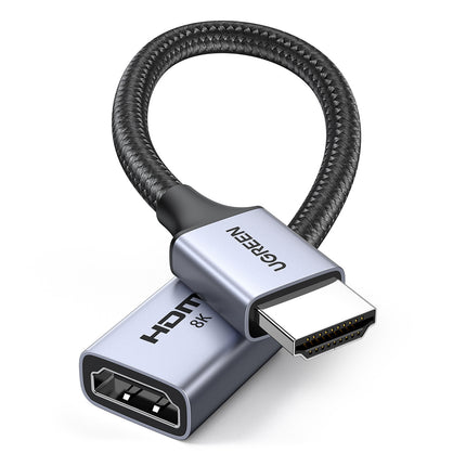 UGREEN Extension cable HDMI (male) / HDMI (female) 8K 15cm - gray