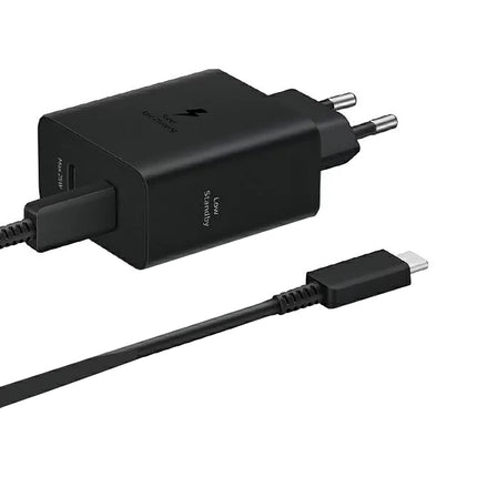 SAMSUNG Samsung Power Adapter Duo 2x USB-C 50W wall charger - black – image 4