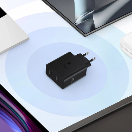 SAMSUNG Samsung Power Adapter Duo 2x USB-C 50W wall charger - black – image 6