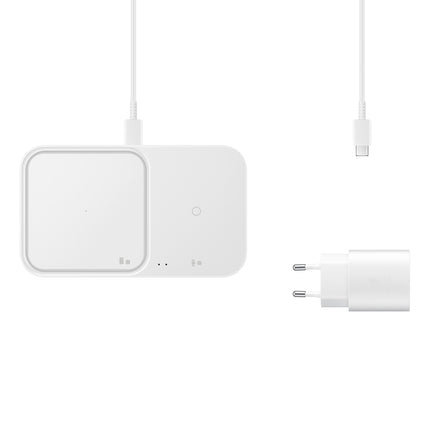 SAMSUNG Samsung Wireless Charger Duo 15W inductive charger - white – image 6