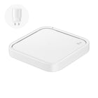 SAMSUNG Samsung Wireless Charger Pad 15W inductive charger + wall charger and USB-C cable - white