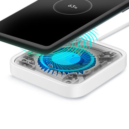 SAMSUNG Samsung Wireless Charger Pad 15W inductive charger + wall charger and USB-C cable - white – image 10