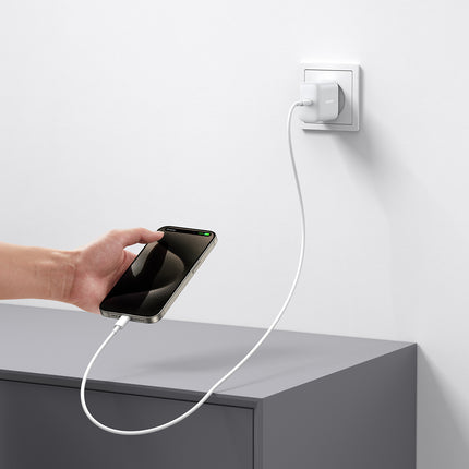 JOYROOM USB-C PD 30W QC SFC wall charger - white – image 11
