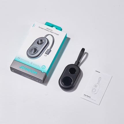 JOYROOM Powerbank 2500mAh with Apple Watch 3W charger and USB-C cable - black – image 3