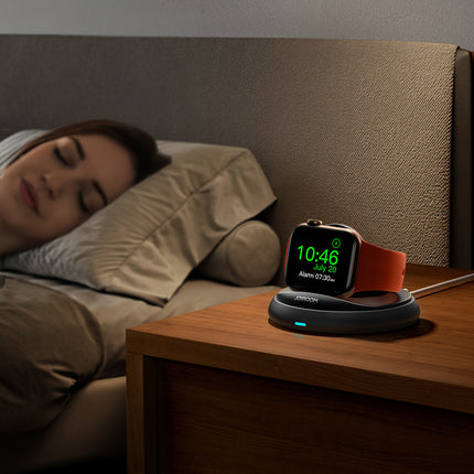 JOYROOM Folding inductive charger for Apple Watch - black – image 7