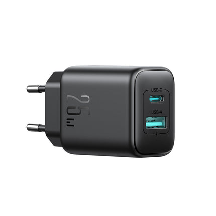JOYROOM USB-C and USB-A 25W SFC PPS PD mains charger - black – image 6