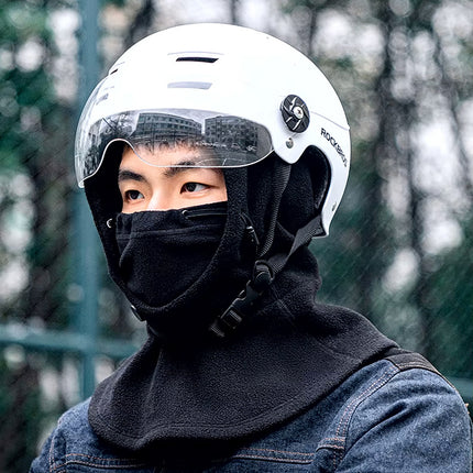 ROCKBROS Outdoor windproof, waterproof fleece balaclava - black – image 6
