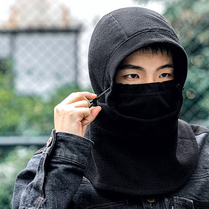 ROCKBROS Outdoor windproof, waterproof fleece balaclava - black – image 8