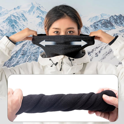 Qunature Oli thermal comfort ski scarf, size M - black – image 4