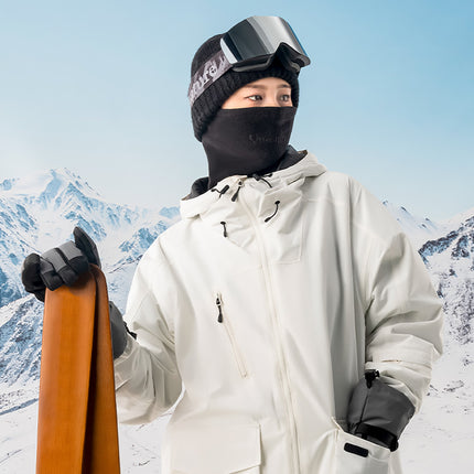 Qunature Oli thermal comfort ski scarf, size M - black – image 7