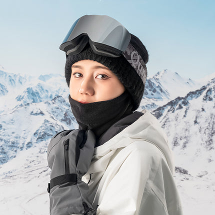 Qunature Oli thermal comfort ski scarf, size M - black – image 14