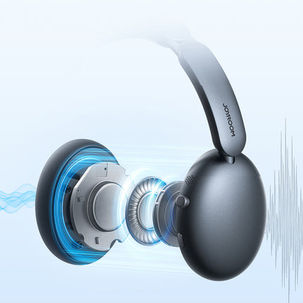 JOYROOM J-Head Series JR-JH1 wireless headphones with ANC Bluetooth - black – image 8