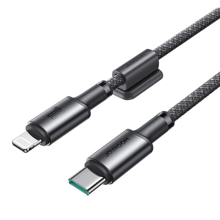 JOYROOM USB-C - iPhone Lightning cable with organizer and magnetic holder, 1.2 m - gray – image 3